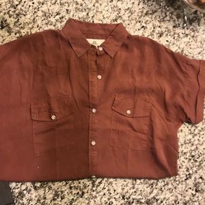 Copper color blouse